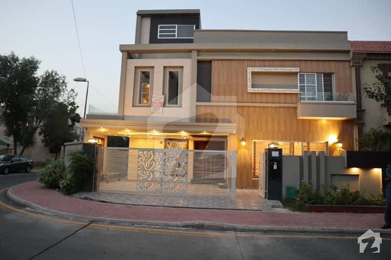 For Sale 12 Marla Bright Beautiful Corner House With Long Front Double Story In Bahria Town