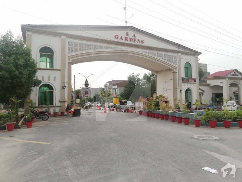 10 Marla Residential   Plot Faisal Block Main Boulevard Plot For Sale Sa Garden Phase 2 Lahor
