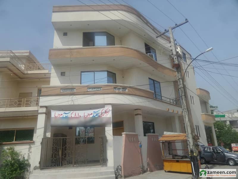 3 Floors Hostel Building For Rent In Wapda Town Phase 1  Block G5