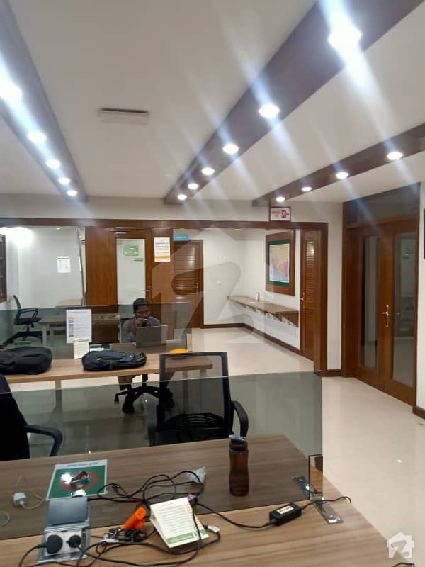 At Club Road Brand New Building With Huge Car Parking Area For Office Use Only