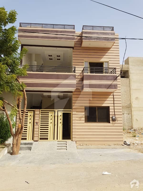 120 Square Yards G1 Brand New House For Sale Gulshan -e- Maymar Khi