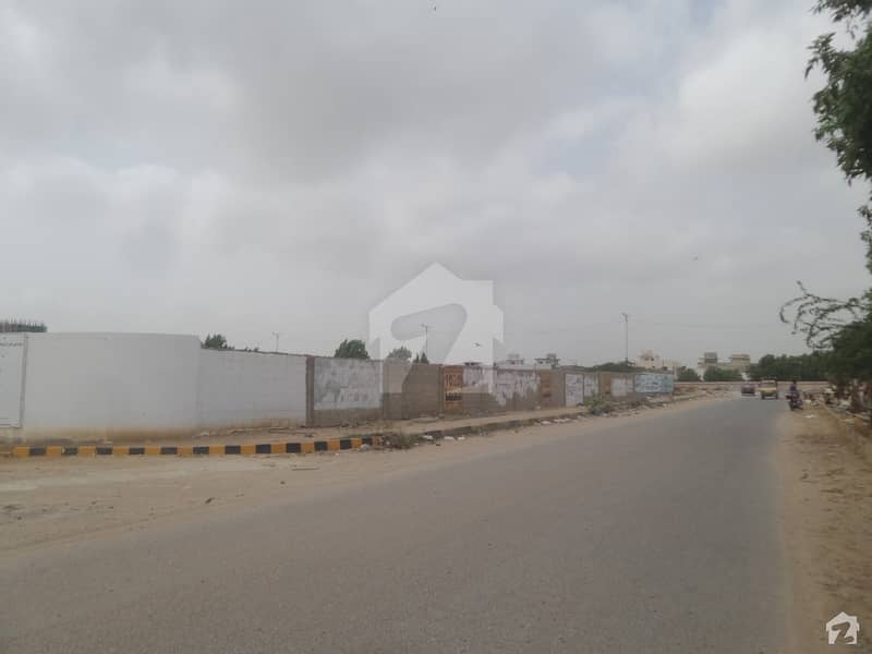 A Stunning Commercial Plot Is Up For Grabs In Scheme 33 Karachi Main 200 Feet Road