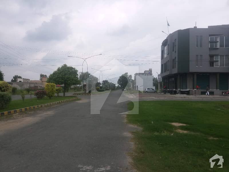 4 Marla Commercial Plot For Sale On Main Boulevard 100 Feet Road In Chinar Bagh