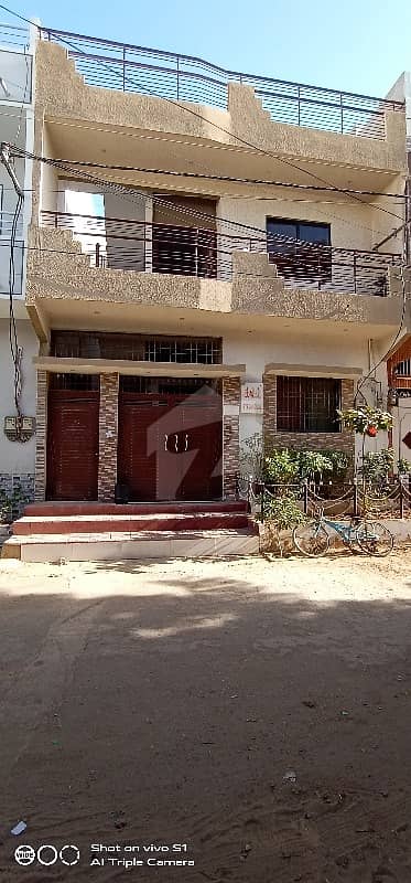 گلشنِ معمار - سیکٹر آر گلشنِ معمار گداپ ٹاؤن کراچی میں 6 کمروں کا 5 مرلہ مکان 1.25 کروڑ میں برائے فروخت۔