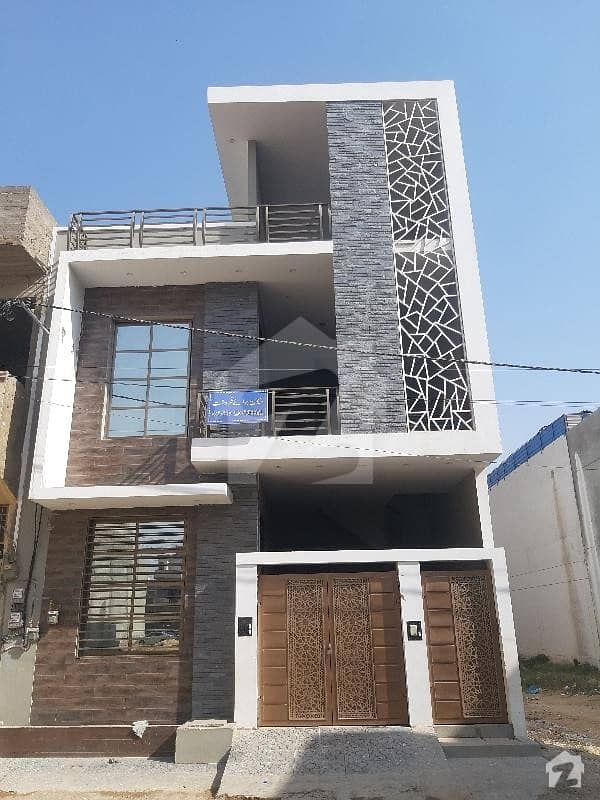 House For Sale Size 120 Sq Yards At Saadi Town West Open