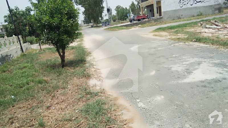 6 Marla Commercial Plot Facing Park In Chinar Bagh  Demand 92 Lac