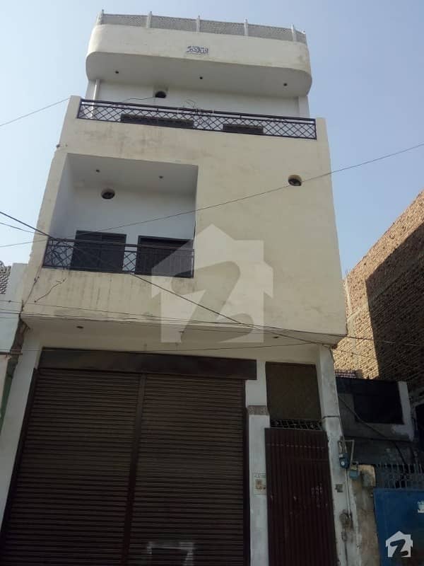 4 Marla 3 Storey Well Location House With Shops