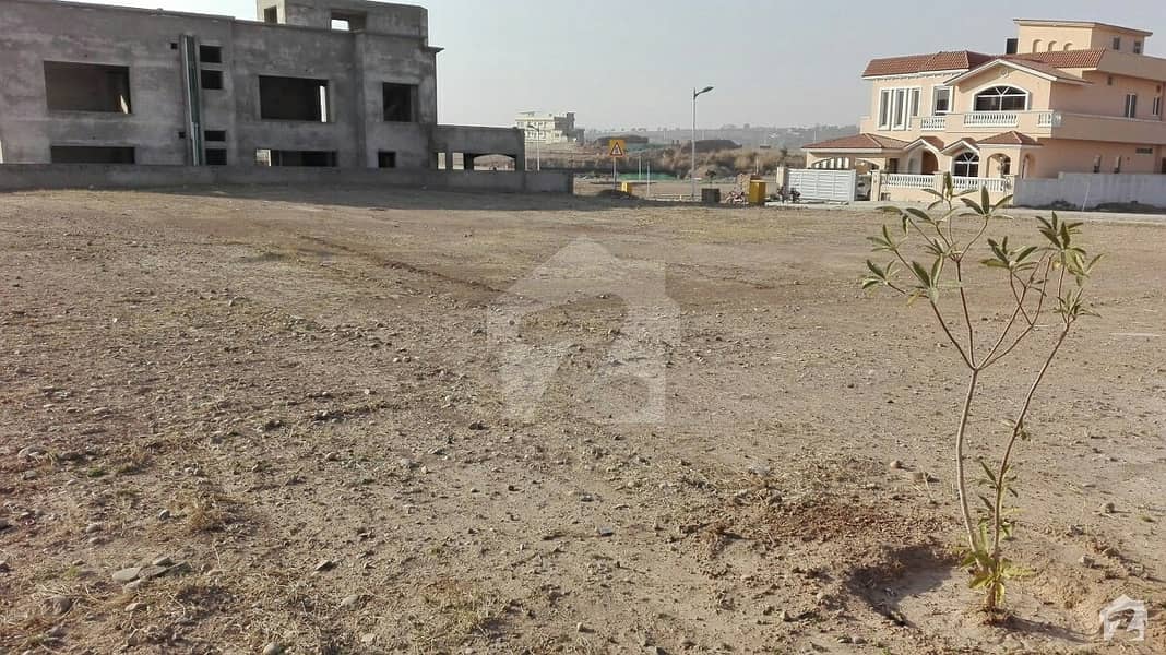 50 Marla Front Back Open Top Hight Location Plot For Sale Solid Lane Level Plot Bahria Hamlet