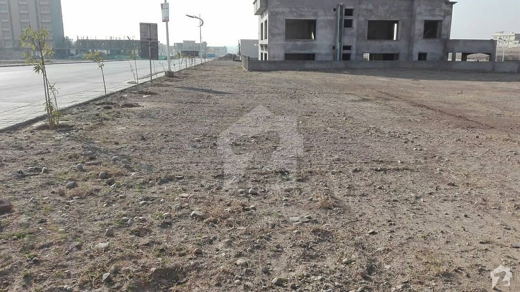 50 Marla Front Back Open Top Hight Location Plot For Sale Solid Lane Level Plot Bahria Hamlet