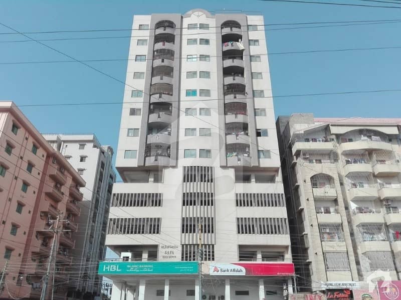 نارتھ ناظم آباد ۔ بلاک ایف نارتھ ناظم آباد کراچی میں 3 کمروں کا 7 مرلہ فلیٹ 1.9 کروڑ میں برائے فروخت۔
