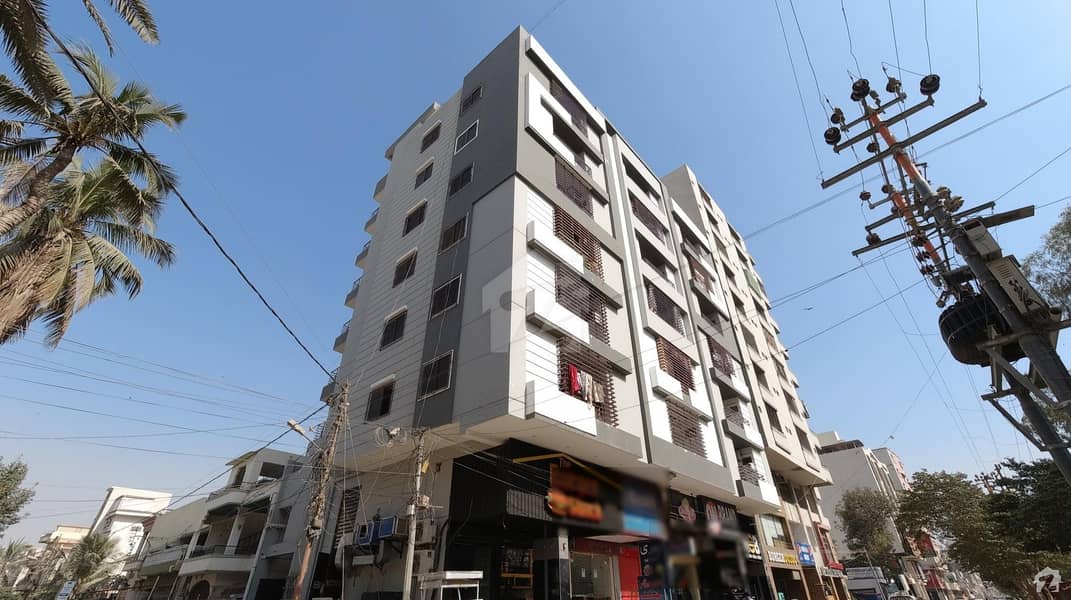 Brand New 3rd Floor Flat Is Available For Sale On Main Food Street Of Block L