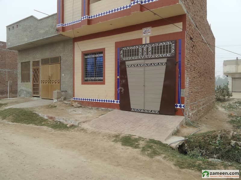 Double Storey Beautiful House For Sale At Canal Garden, Okara Canal