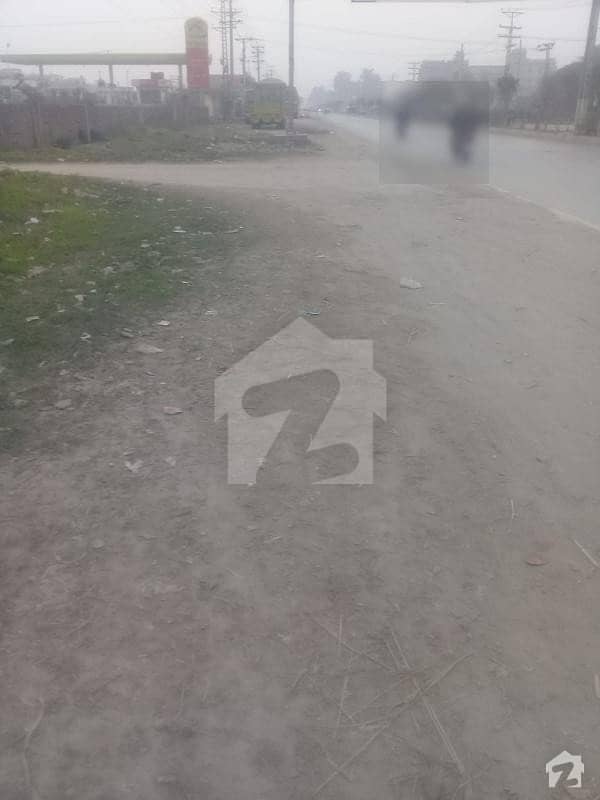 11 Marla Commercial Plot For Sale At Wazirabad Road Sambrial Most Attractive Location