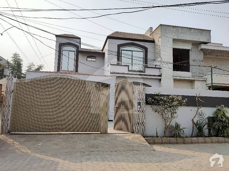 10 Marla Brand New Beautiful Corner House At Hot Location Near Park, Masjid And Main Bypass Road