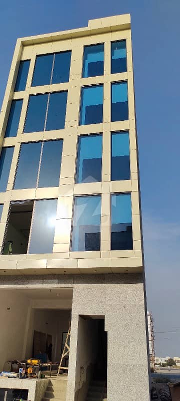 Dha Phase 8 Al Murtaza Commercial 1020 Sqft Office Brand New With Lift 50 Fit Wide For Sale
