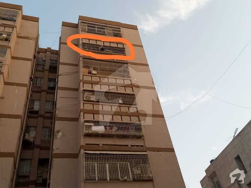 Flat For Sale Readily Available In Prime Location Of Block 15 Gulistan E Jauhar 6th Floor W Open