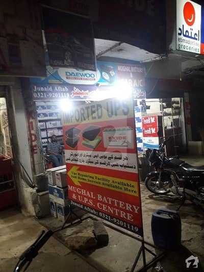 Main Road Shop Available For Rent In Guliistan-e-johar Block 18 Rabia City Commercial 3