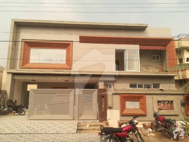 Tariq Gardens 1 Kanal Brand New Double Storey Bungalow Is Up For Sale On 80 Feet Rode