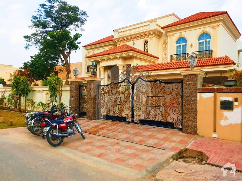 2 Kanal Brand New Semi Furnished Faisal Rasul Design With Home Theater And Swimming Pool Bungalow For Sale