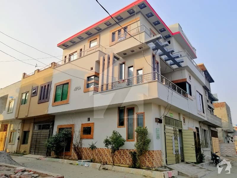 Triple Storey 5 Marla Corner House For Sale In Katar Bund Road Thokar Niaz Baig Lahore