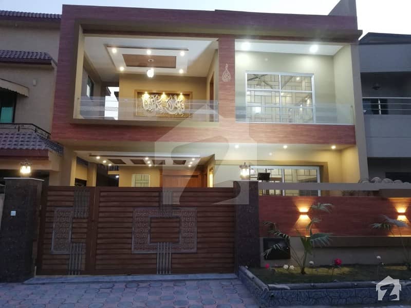 10 Marla Luxury Brand New Double Unit House In The Most Secure Locality In Bahria Town