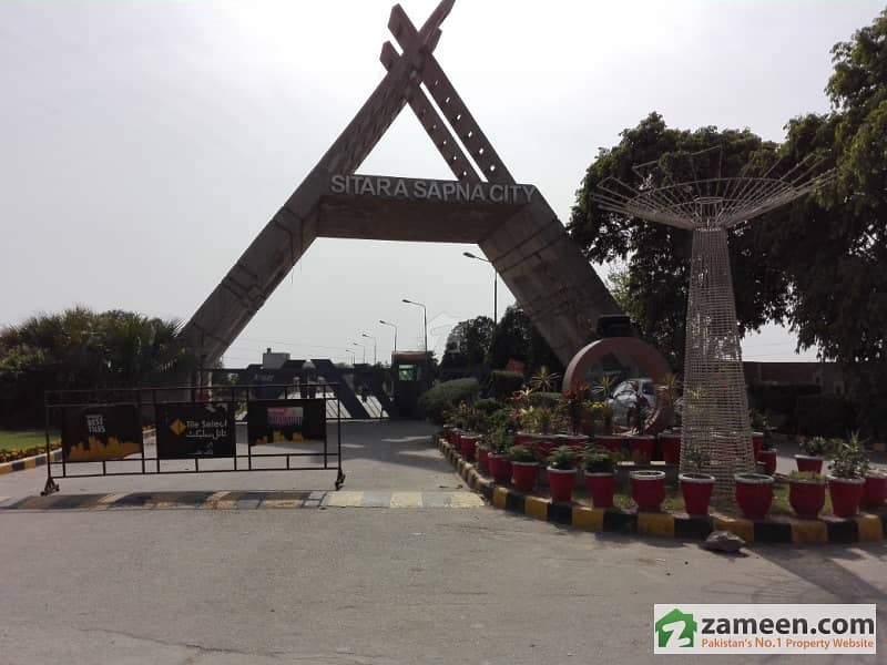 10. 5 Marla Residential Plot Available For Sale Sitara Sapna City