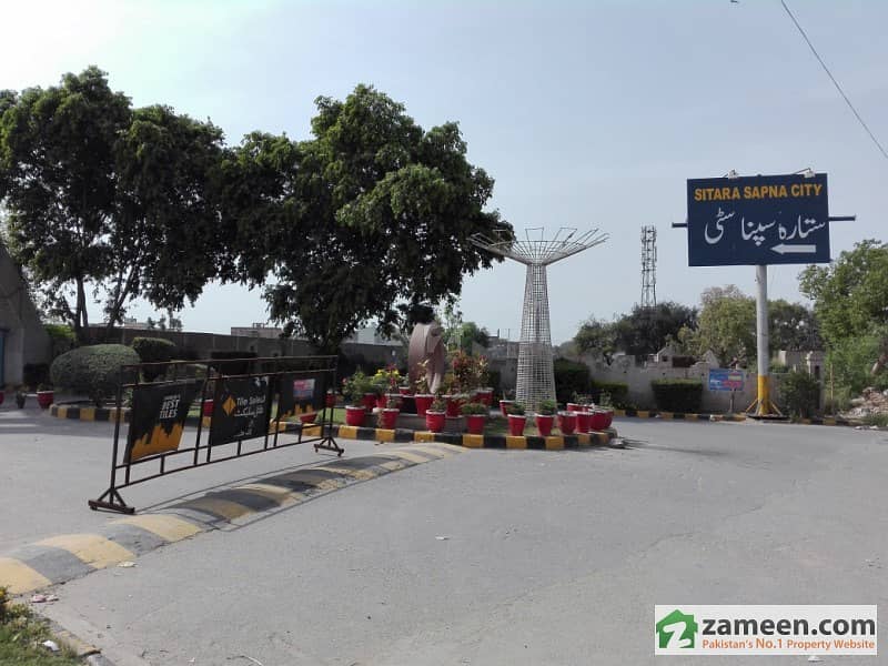 10. 5 Marla Residential Plot Available For Sale Sitara Sapna City