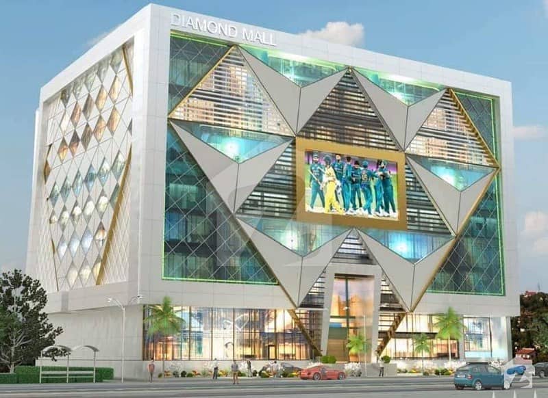 Premium Size And Location Shop In Diamond Mall Available For Sale