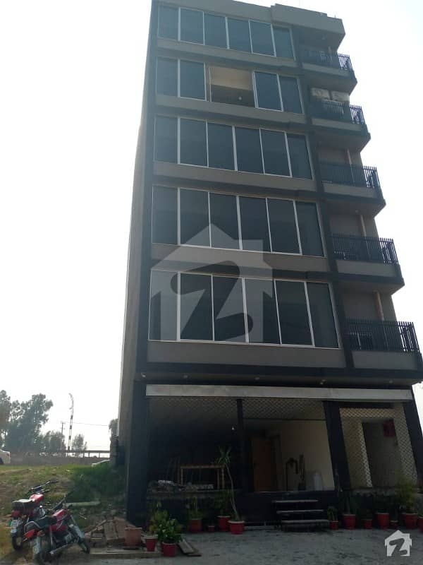 Ground floor of 6 Marla 6 stories plaza for rent in DHA phase 2 near gigamall