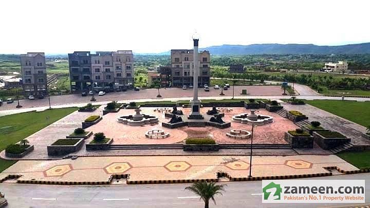 Sector G - 8 Marla Commercial Pair Plots In Main Civic Zone Commercial Hub Of Bahria Enclave Islamabad