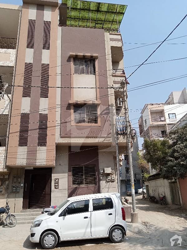 شمسی سوسائٹی شاہ فیصل ٹاؤن کراچی میں 2 کمروں کا 6 مرلہ پینٹ ہاؤس 69 لاکھ میں برائے فروخت۔
