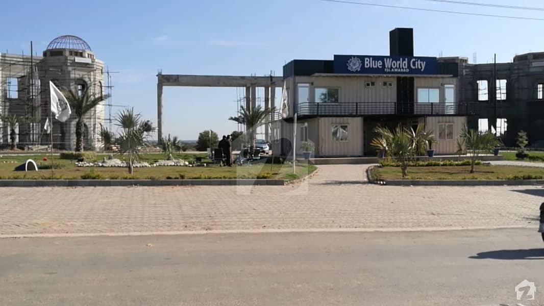 بلیو ورلڈ سٹی چکری روڈ راولپنڈی میں 7 مرلہ رہائشی پلاٹ 15.4 لاکھ میں برائے فروخت۔