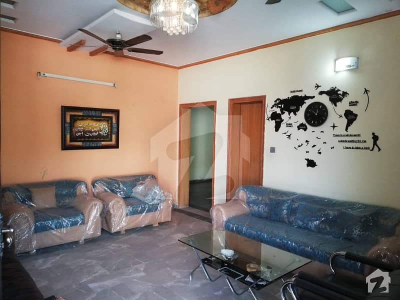 Fully Furnished Ground Portion Available For Rent In Gated Society Near T Chowk