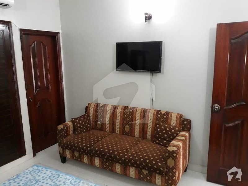 Fully Furnished Studio Apartment 2 Bedrooms Lounge Kitchen  Outstanding Dha 6 Rent