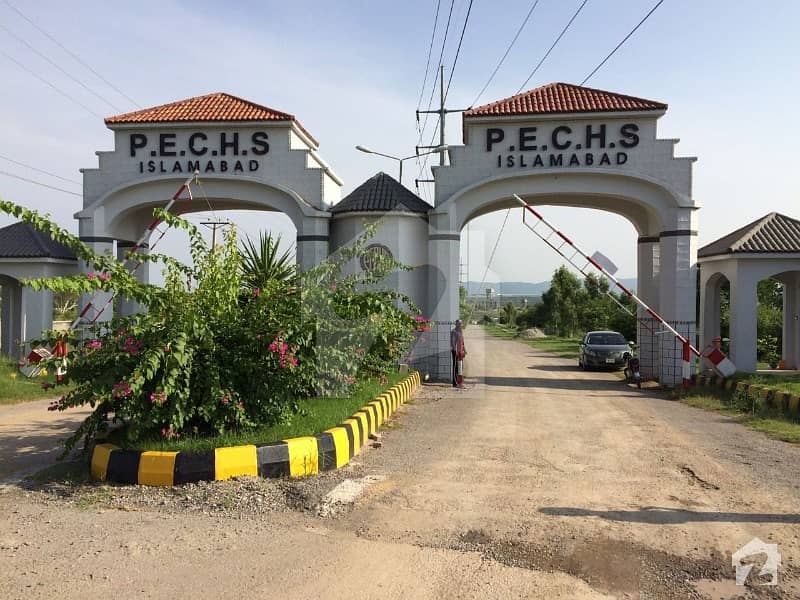 5 Marla Commercial Corner Plot Available In Pechs Near To Top City New Airport Islamabad