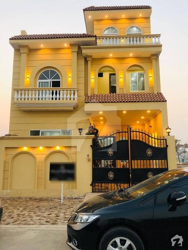 5 Marla Brand New Spanish House At Hot Location Near Park And Masjid Ideal Location House