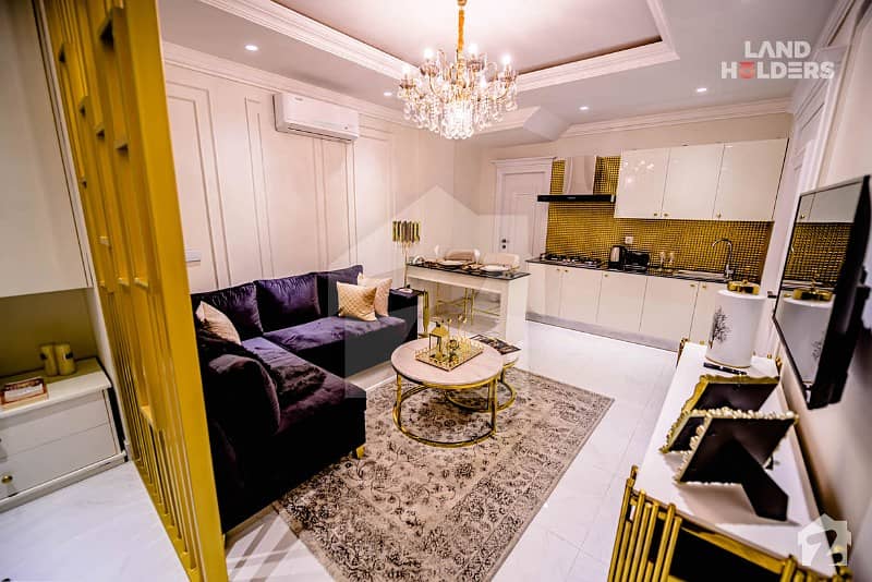 Semi Furnished Full Luxury Apartment For Sale With Easy Payment Plan In Bahria Town Lahore