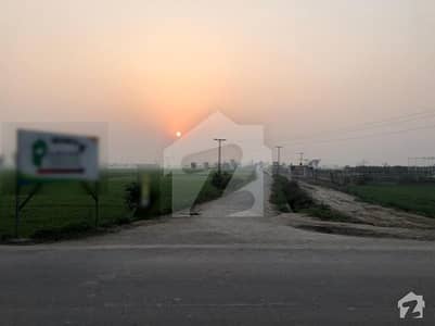 4 Kanal Boundary Wall Plot With Tube Well Is Available For Sale In Unity Farm
