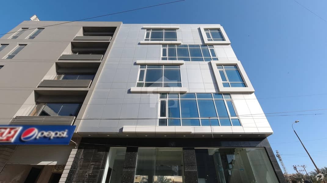 200 Sq Yards Ground 4 Floors Office Building Is Available For Sale