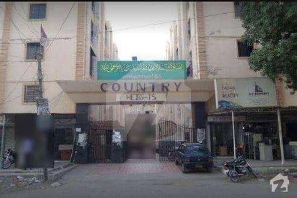 کنٹری ہائٹس سکیم 33 کراچی میں 2 کمروں کا 3 مرلہ فلیٹ 46 لاکھ میں برائے فروخت۔