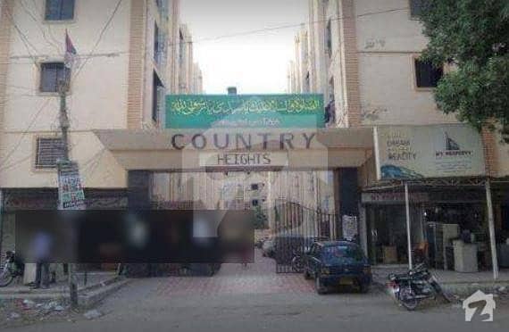 کنٹری ہائٹس سکیم 33 کراچی میں 2 کمروں کا 4 مرلہ فلیٹ 60 لاکھ میں برائے فروخت۔