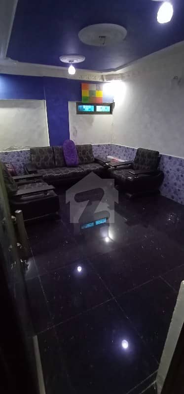 4 Rooms Ground Floor Flat Available For Rent 25,000. In North Karachi