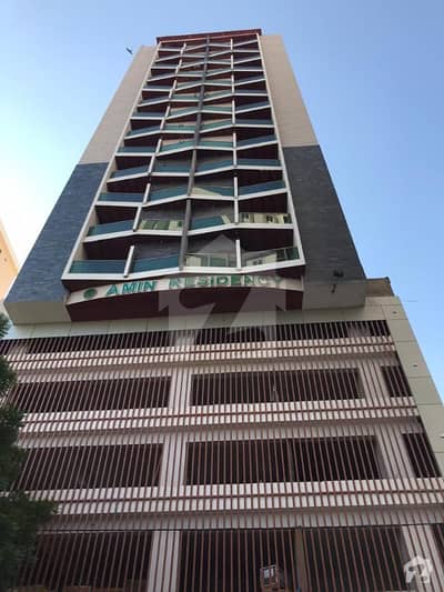 Amin Residency 3 Bed West Open Flat Is Up For Sale On Khalid Bin Walid Road