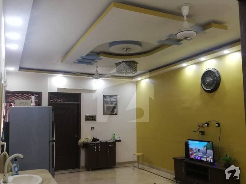 3rd Floor Portion Without Roof 3 Bed Drawing Dining For Sale In Azizabad Block 8