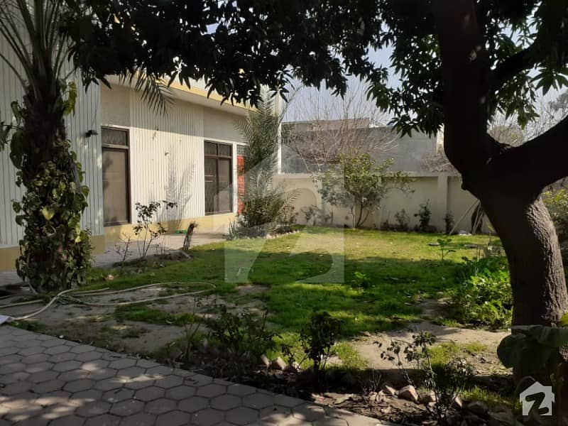 1.2 Kanal Single Storey Corner House For Sale In Garden Town Aurrangzaib Block Lahore