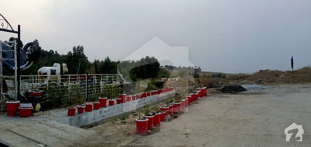 5 Marla Plot For Sale In Khyber City Burhan GT Road Wah