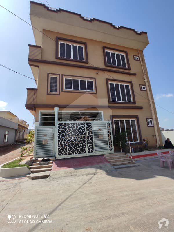 Corner Triple Storey House Available For Sale In Snober City Green Villas Adyala Road