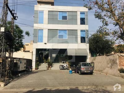Main 200 Feet Road 1 Kanal Commercial Building For Rent In Main Johar Town Lahore