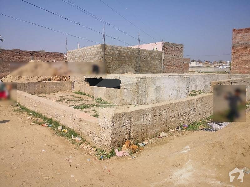 10 Marla Plot With Basement/ 5 Feet Dpc Fully In Concrete Risalpur Gul Bahar