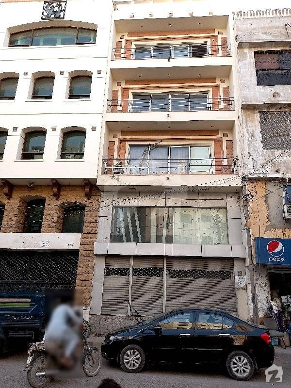 Commercial Building 100 Yard For Sale With Basement & Lift Ground 4 Chance Deal  Good  Location In Zamzama Commercial